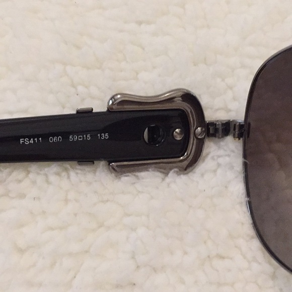 Fendi aviator sunglasses in black main image 6